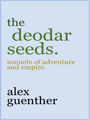 cover image of the deodar seeds.